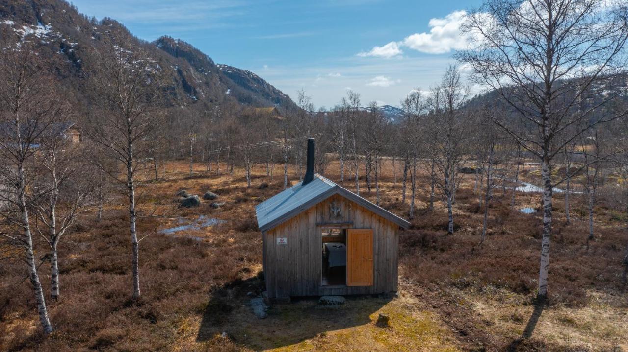 Unique cabin Sikringsbua in Sirdal Hotel Tjorhom Bagian luar foto