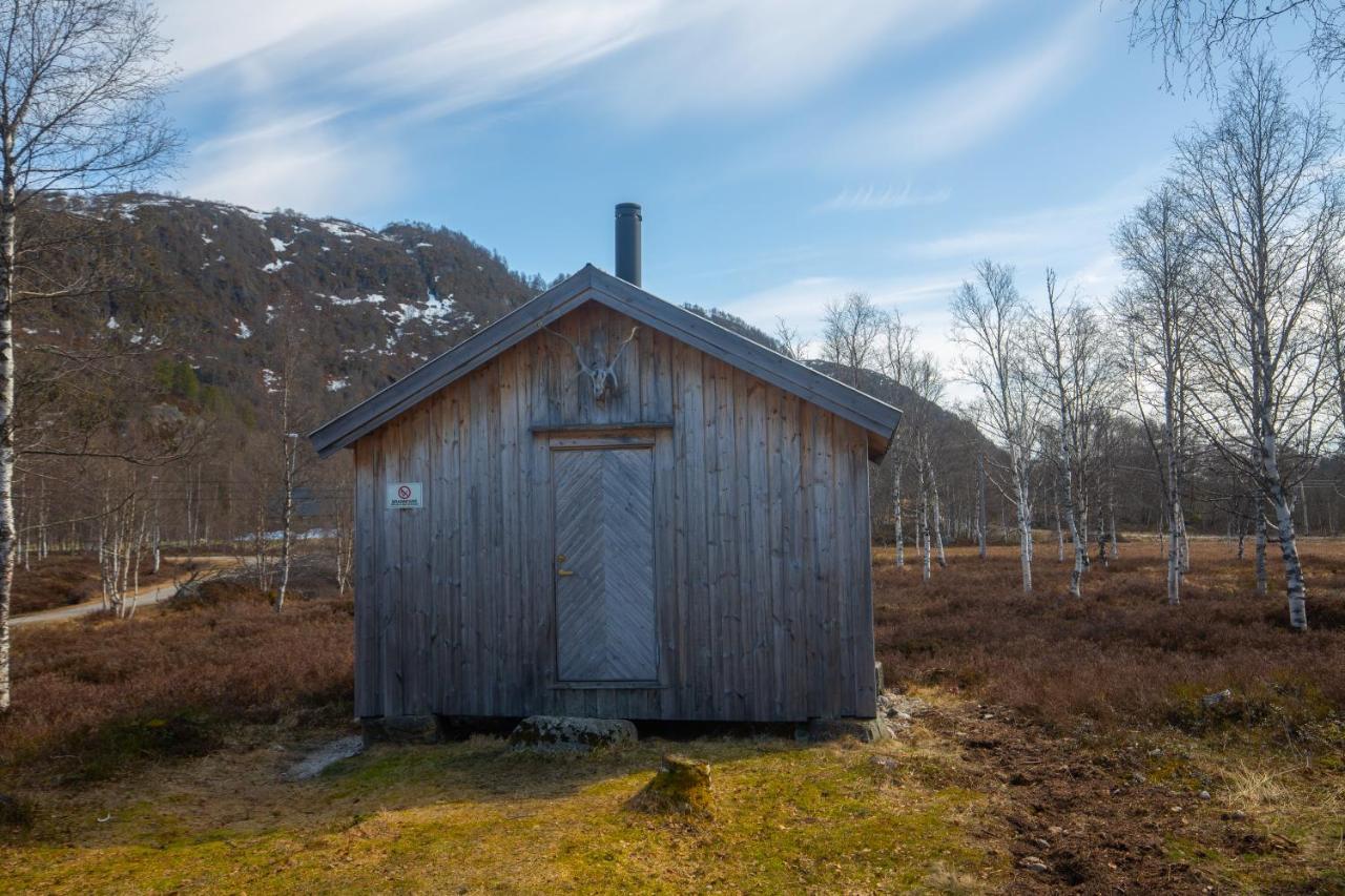 Unique cabin Sikringsbua in Sirdal Hotel Tjorhom Bagian luar foto